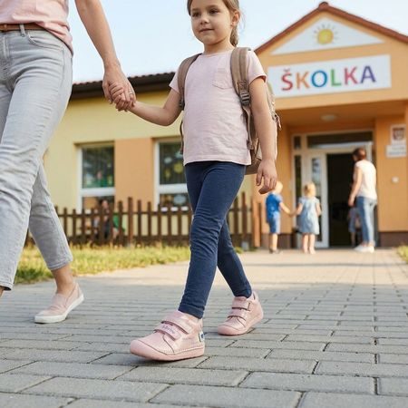 Otroške barefoot superge D.D.STEP S070-62332B Rožnate