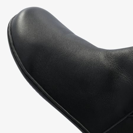 Dámské Barefoot Kozačky GROUNDIES® Mona Stretch Černé