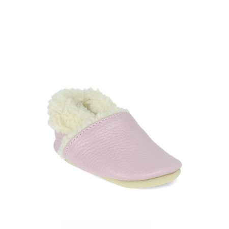RAYVE CRAVITOS WINTER WOOL Světle růžové | Dětské barefoot capáčky