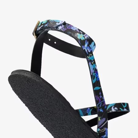 Dámské Barefoot Sandály GROUNDIES® Florence X Natio Černé