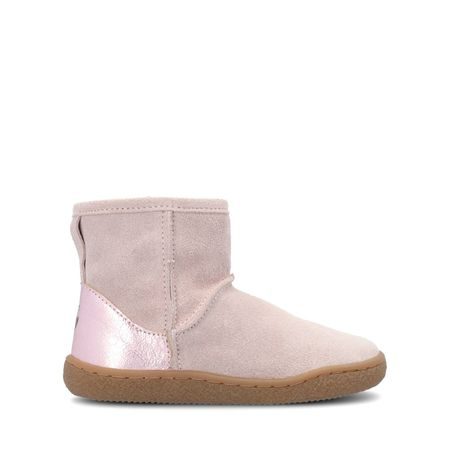 Dětské Barefoot Zimní Zateplené Válenky GROUNDIES Mini Cozy Kids Růžové