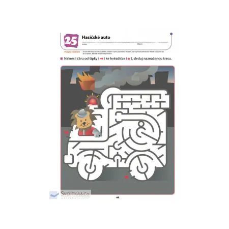 DĚTSKÁ KNIHA Příprava do školky Kreslení