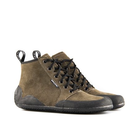 SALTIC OUTDOOR HIGH Oliv | Outdoorové barefoot boty