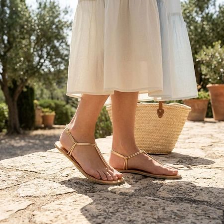 GROUNDIES AMALFI WOMEN Silver | Dámské barefoot sandály