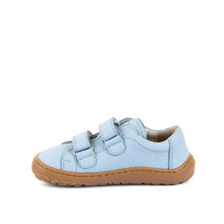 FRODDO TENISKY BAZE LEATHER D-VELCRO Light Blue | Dětské barefoot tenisky