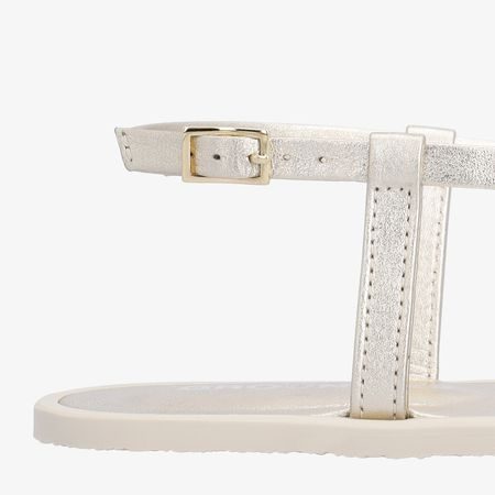 Dámské Barefoot Sandály GROUNDIES® Maya Champagne