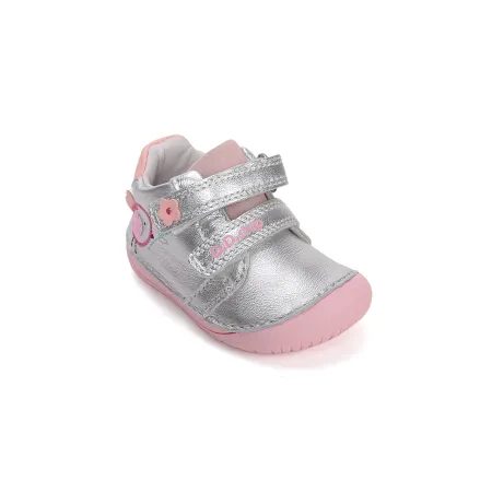 Otroške barefoot superge D.D.STEP S070-61646 Stříbrné ptáček