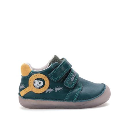 D.D.STEP S070-52576B Tyrkysová svítivá | Dětské barefoot tenisky