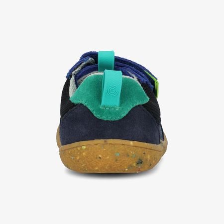 Dětské Barefoot Tenisky GROUNDIES® Lou 2.0 Modrá Mint