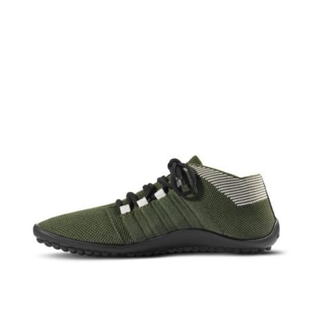 LEGUANO BEAT Olive | Barefoot tenisky