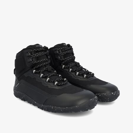 Barefoot Voděodolné Pohorky GROUNDIES® All Terrain High 2.0 Černé