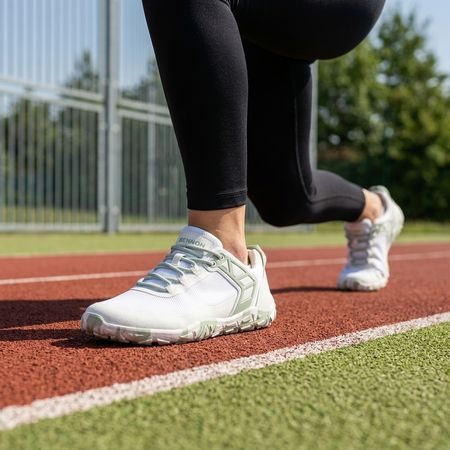 Barefoot Sportovní Tenisky BENNON Bílo/zelené
