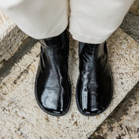 SHAPEN MAJESTY Black | Dámské chelsea barefoot boty