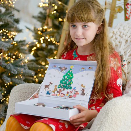 MAGNETICKÁ KNIHA VÁNOCE - CHRISTMAS MAGIC BOOK