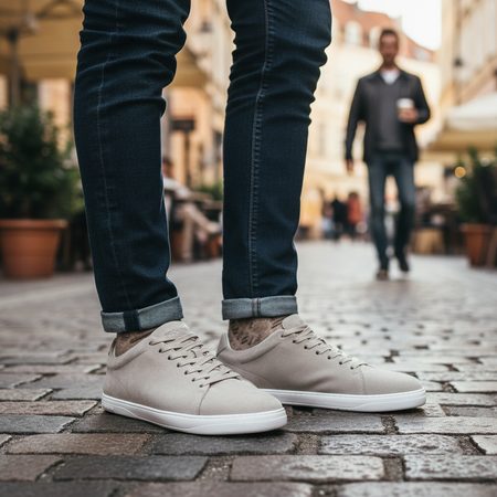 Barefoot Tenisky GROUNDIES® Zero Šedé