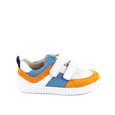 FRODDO TENISKY LOOP White Denim | Dětské barefoot tenisky