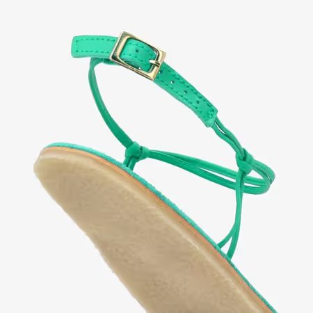 Dámské Barefoot Sandály GROUNDIES® Cadiz Zelené