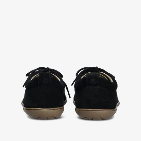 Barefoot Mokasíny GROUNDIES® Cricket Černé