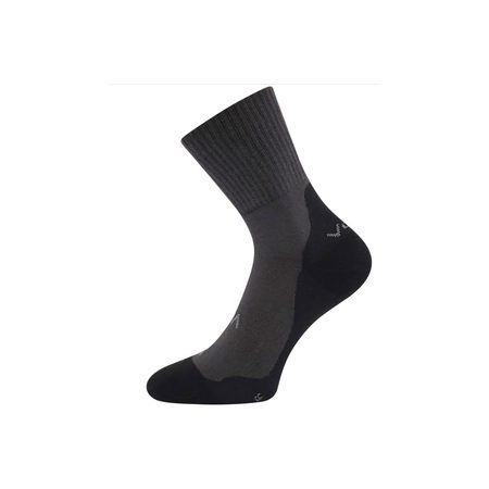 VoXX® BAREFOOTAN FROTÉ Ponožky Tmavě šedé