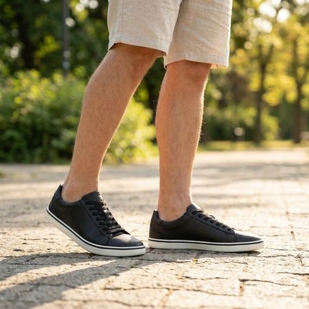 GROUNDIES® Galaxy Black Barefoot Tenisice