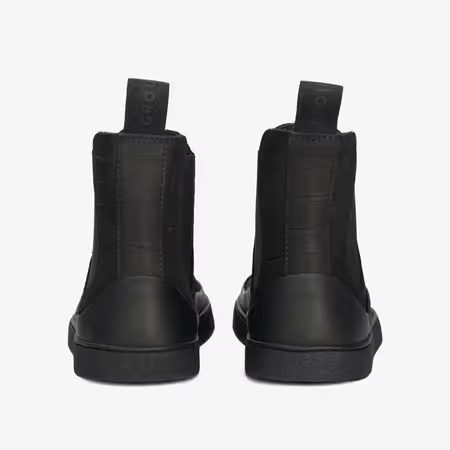 Dámské Barefoot Chelsea GROUNDIES® SIENNA Černé/Krokodýl