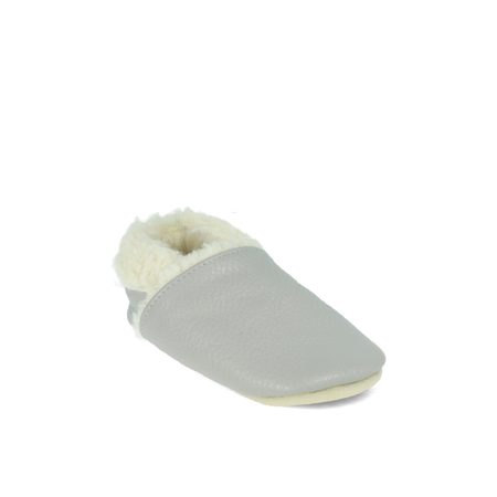 RAYVE CRAVITOS WINTER WOOL Šedé | Dětské barefoot capáčky