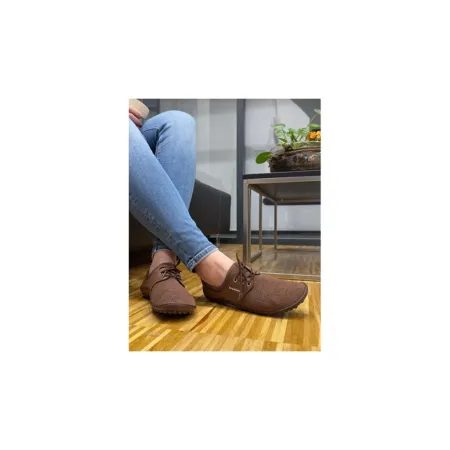 LEGUANO JUNO Mokka | Barefoot tenisky