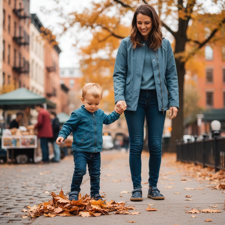 GROUNDIES® Noto Navy/Green Dječje Barefoot Sandale