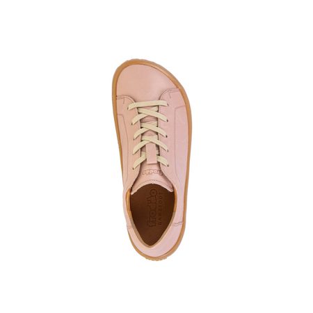FRODDO TENISKY LEATHER LACES Pink III | Barefoot tenisky