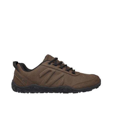 BENNON Barefoot kožené černo/hnědé | Barefoot sportovní outdoorové boty