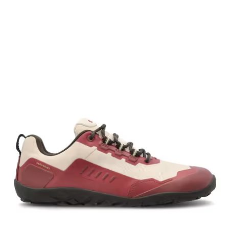 Dámské Barefoot Outdoorové Boty GROUNDIES® All Terrain Low 2.0 Červeno Žluté