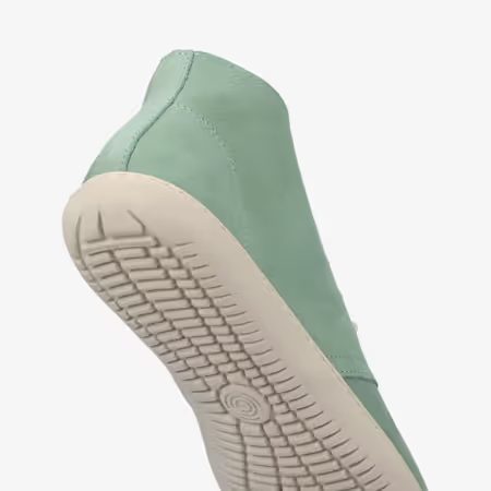 Dámské Barefoot Kotníkové Boty GROUNDIES® Milano Soft Zelené