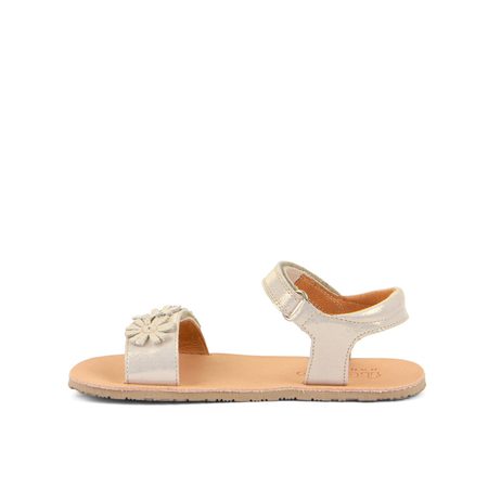 FRODDO SANDAL FLEXY FLOWER II Gold Shine | Barefoot sandály