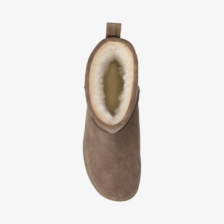 Női bélelt csizma GROUNDIES® cozy boot 2.0 bézs
