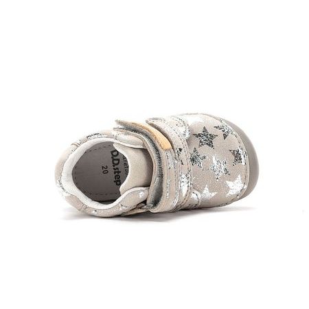 Dětské barefoot tenisky D.D.STEP S070-62583B Béžové hvězdy
