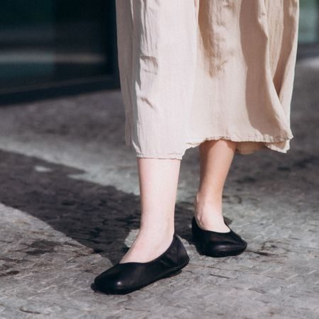 Barefoot Baleríny GROUNDIES® Lily 3.0 Černé