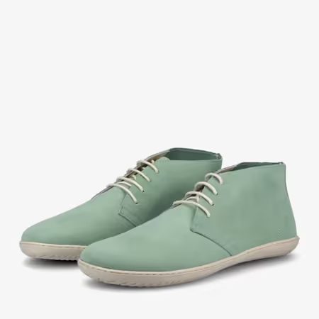 Dámské Barefoot Kotníkové Boty GROUNDIES® Milano Soft Zelené