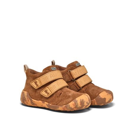 AFFENZAHN PREWALKER LOWBOOT LEATHER TALKY Affenzahn Brown | Dětské první barefoot botičky