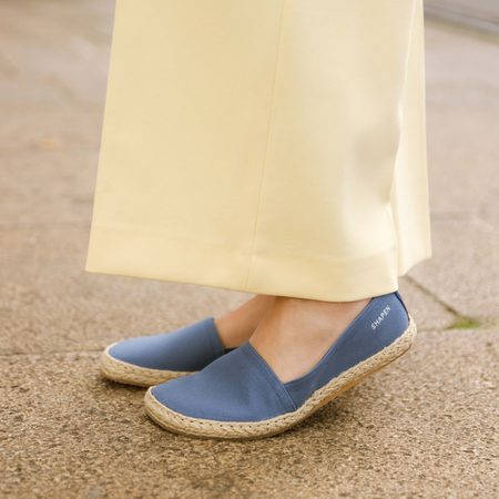 SHAPEN ESPADRILKY PLAYA Wide Indigo | Dámské barefoot espadrilky