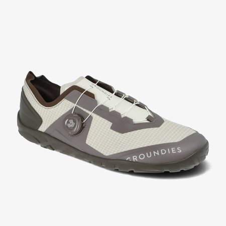 Barefoot Outdoorové Boty GROUNDIES® Chamonix TR Precision Šedo Černé