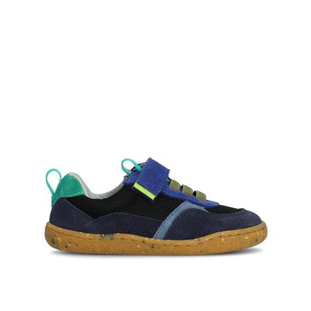 Dětské Barefoot Tenisky GROUNDIES® Lou 2.0 Modrá Mint