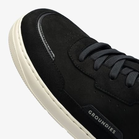 Barefoot Tenisky GROUNDIES® Zurich Černo Pískové