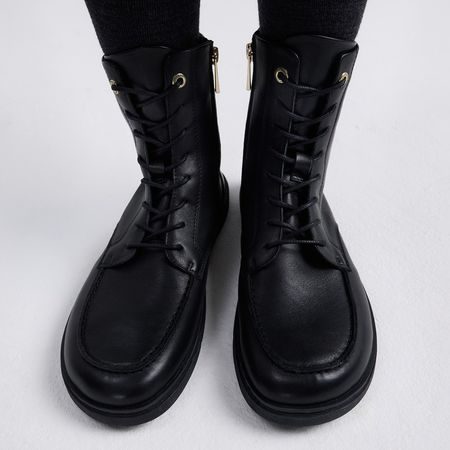 GROUNDIES® Adelaide Black Női Barefoot Bokacsizma