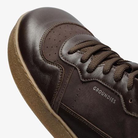 Pánské Barefoot Tenisky GROUNDIES® Nova Special Espresso