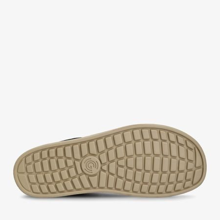 Dámské zateplené Barefoot Tenisky GROUNDIES® Universe Teddy Černé