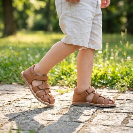 FRODDO SANDAL FLEXY F Brown | Dětské barefoot sandály