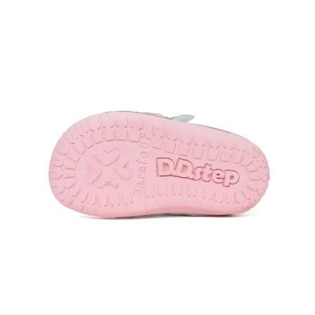 Otroške barefoot superge D.D.STEP S070-61646 Stříbrné ptáček