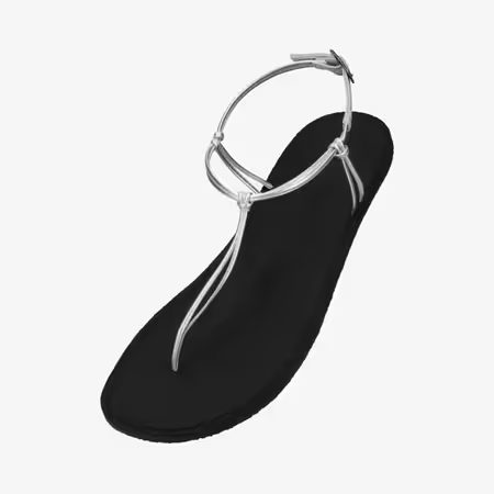 GROUNDIES AMALFI WOMEN Silver | Dámské barefoot sandály