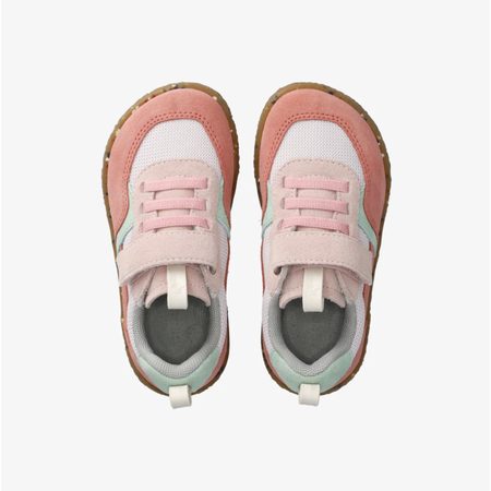 Dětské Barefoot Tenisky GROUNDIES® Lou 2.0 Růžová MInt
