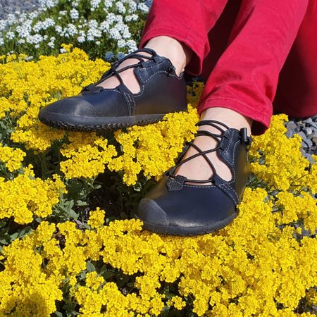 SALTIC ARWEN Black | Dámské barefoot baleríny